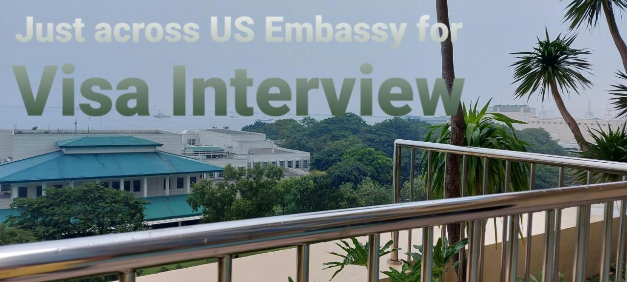 Apartamento Magnificent View Of Manila Bay, Roxas Blvd, Us Embassy Exterior foto